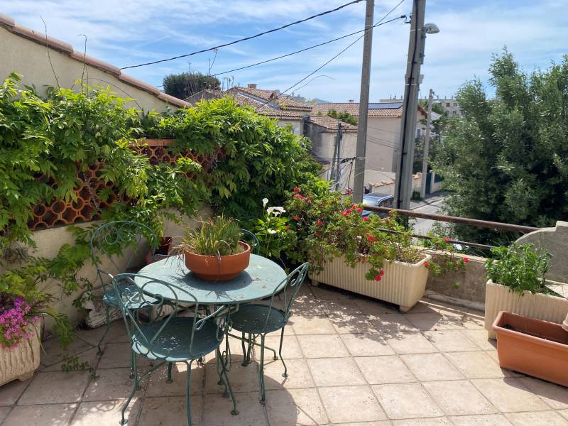 Appartement 13009 Sainte Marguerite Terrasse 70 m²