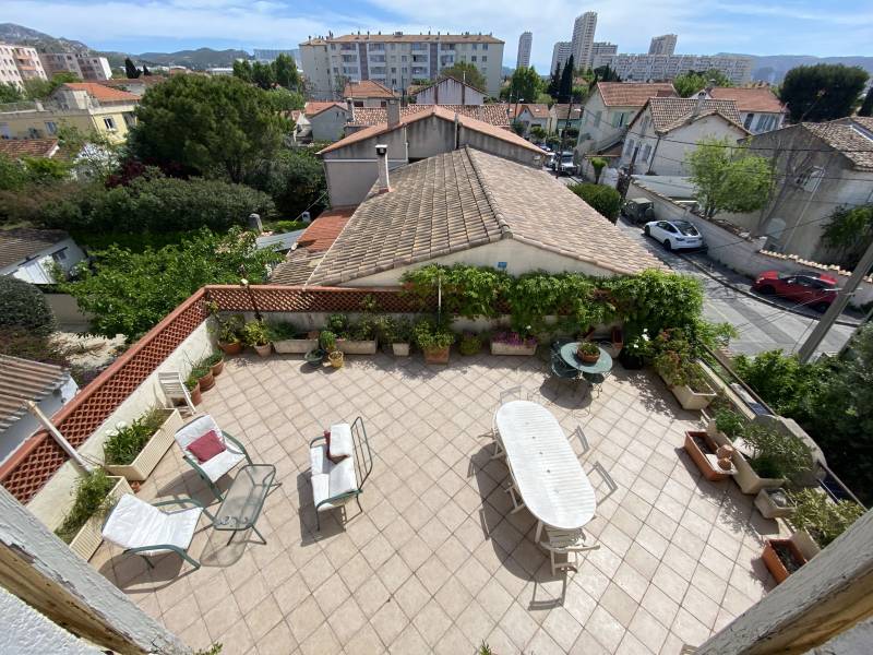Appartement 13009 Sainte Marguerite Terrasse 70 m²